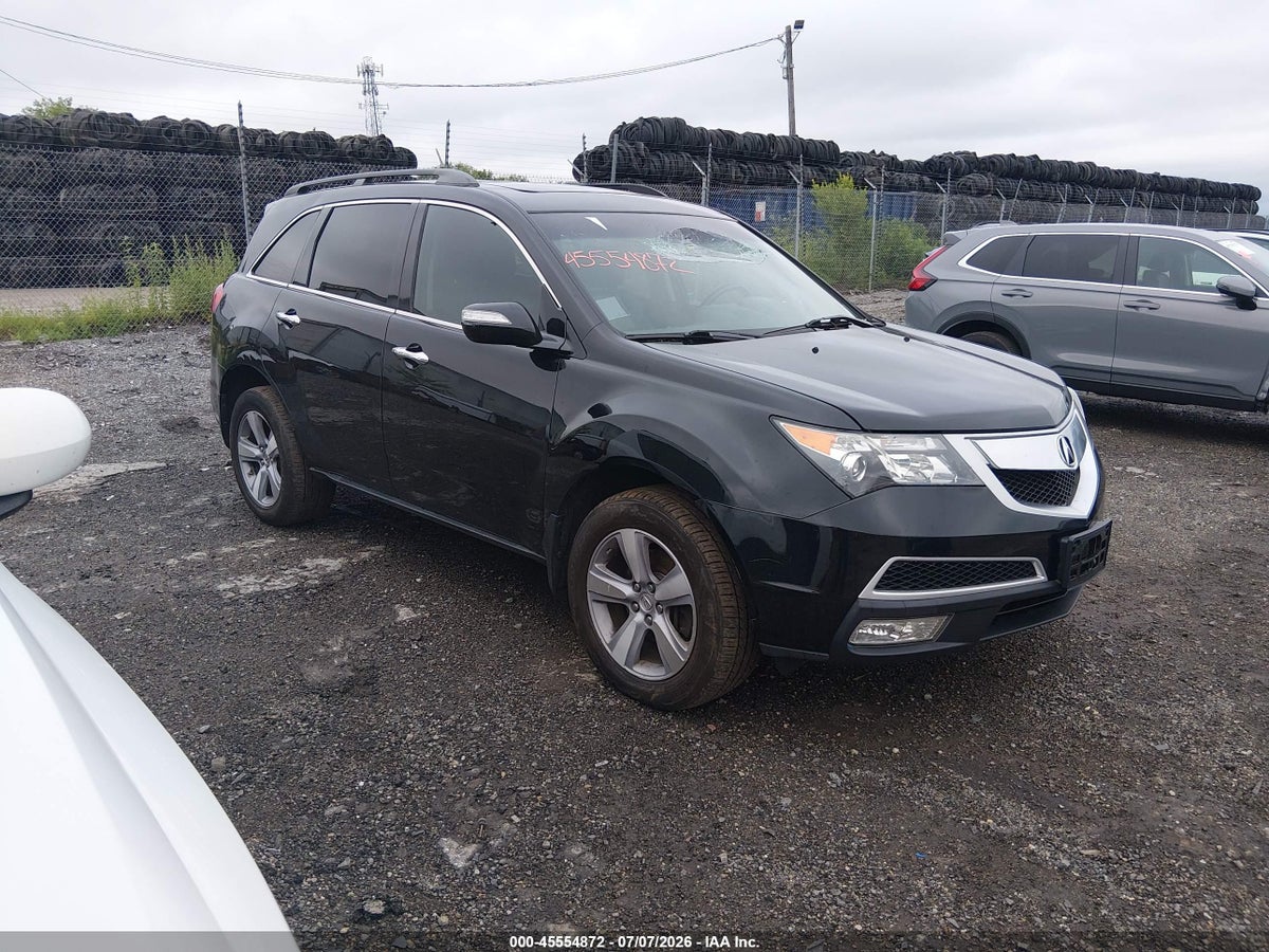 2012 ACURA MDX TECHNOLOGY PACKAGE