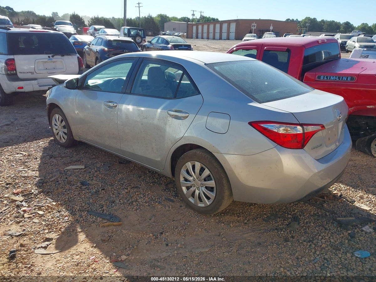 2016 TOYOTA COROLLA LE — снимка 3