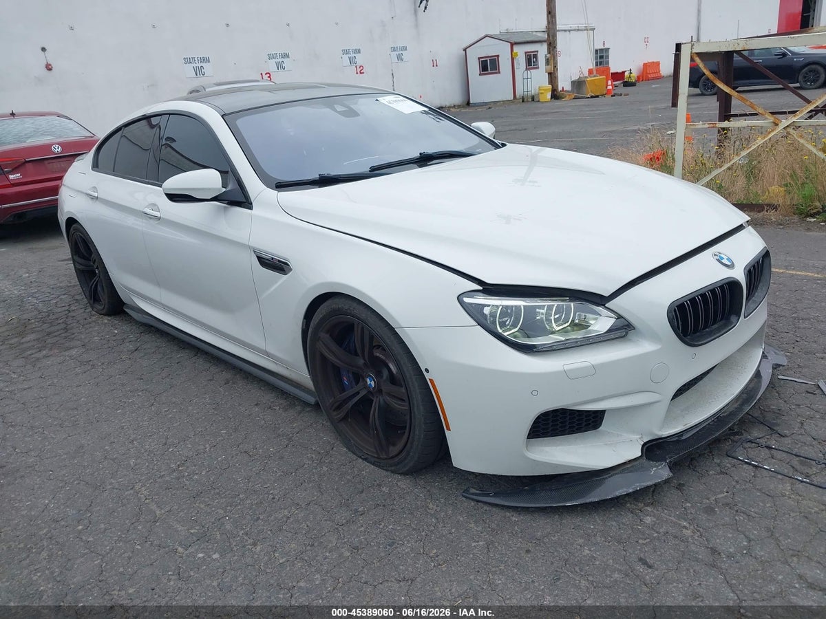 2014 BMW M6 GRAN COUPE