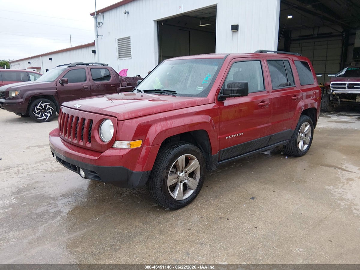 2016 JEEP PATRIOT LATITUDE — снимка 2