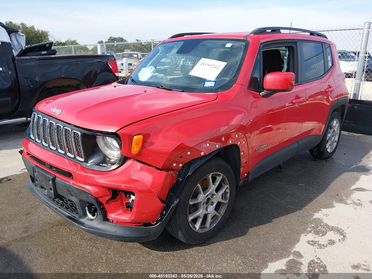 2019 JEEP RENEGADE LATITUDE FWD — снимка 2