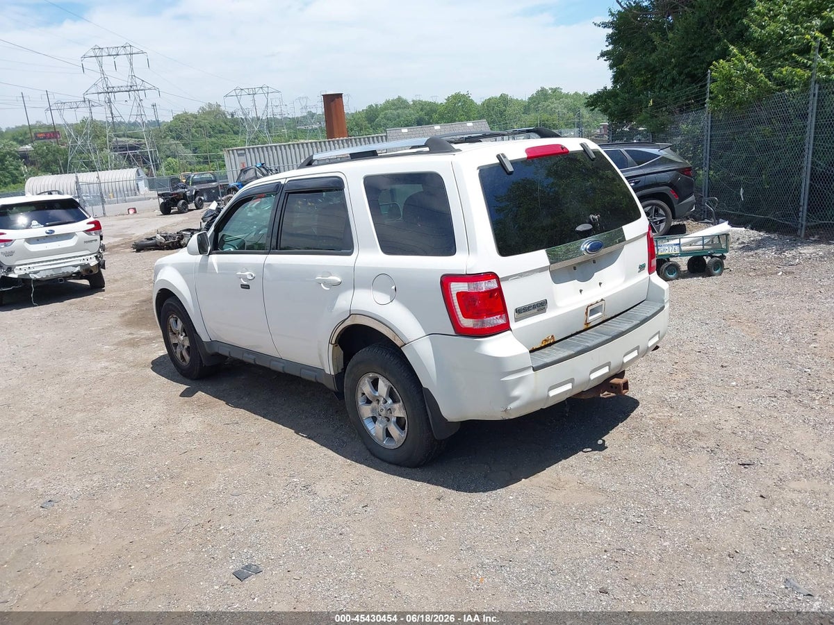 2012 FORD ESCAPE LIMITED — снимка 3
