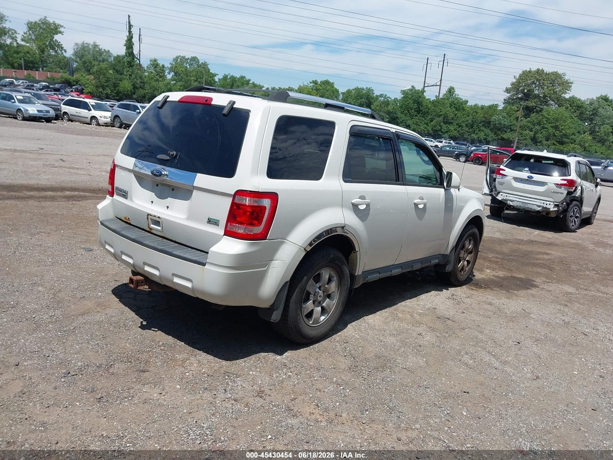 2012 FORD ESCAPE LIMITED — снимка 4