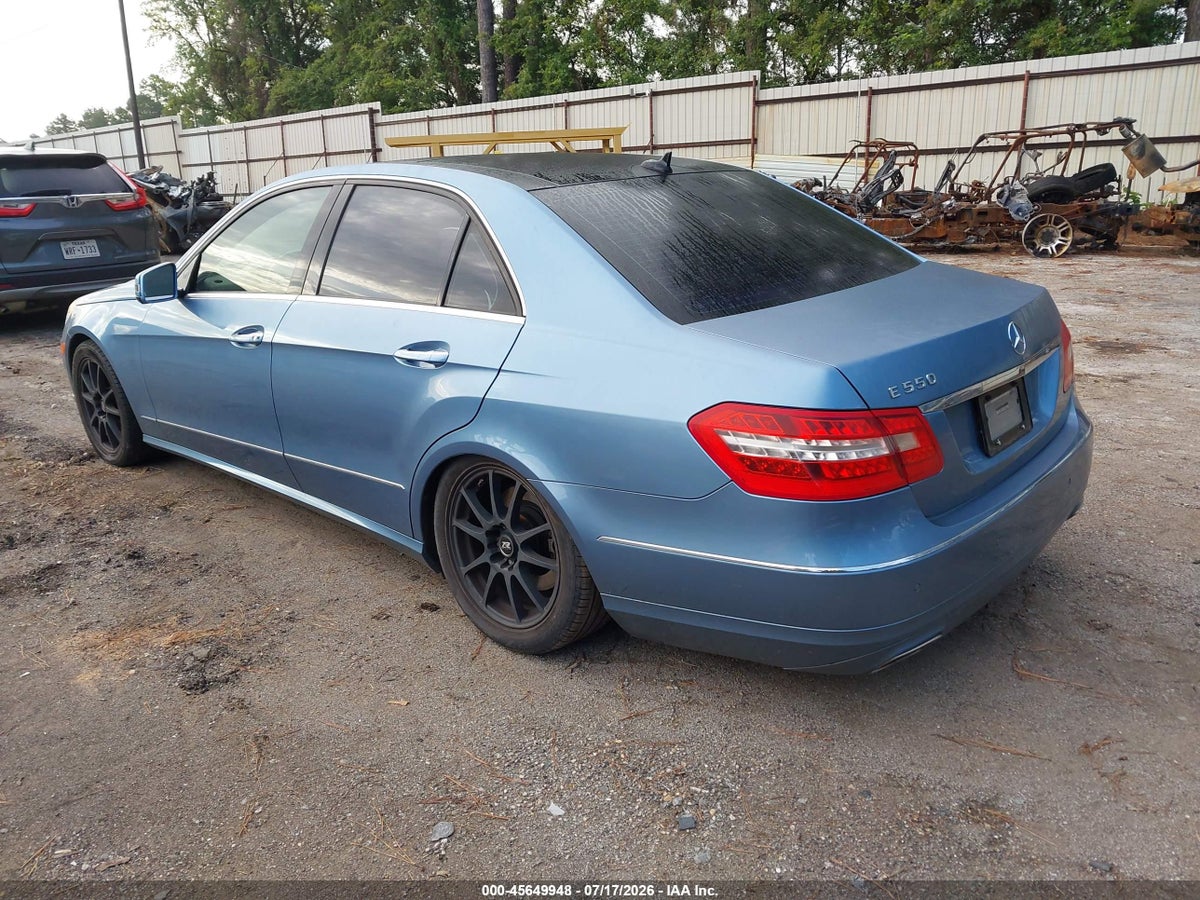 2010 MERCEDES-BENZ E 550 — снимка 3