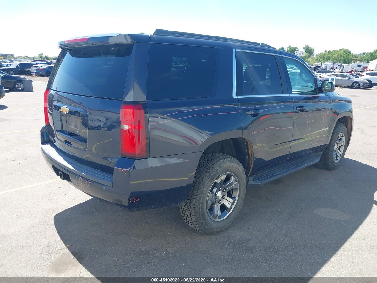 2018 CHEVROLET TAHOE LS — снимка 4