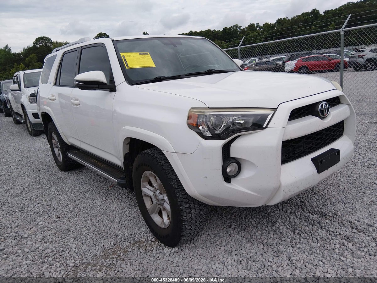 2016 TOYOTA 4RUNNER SR5 PREMIUM