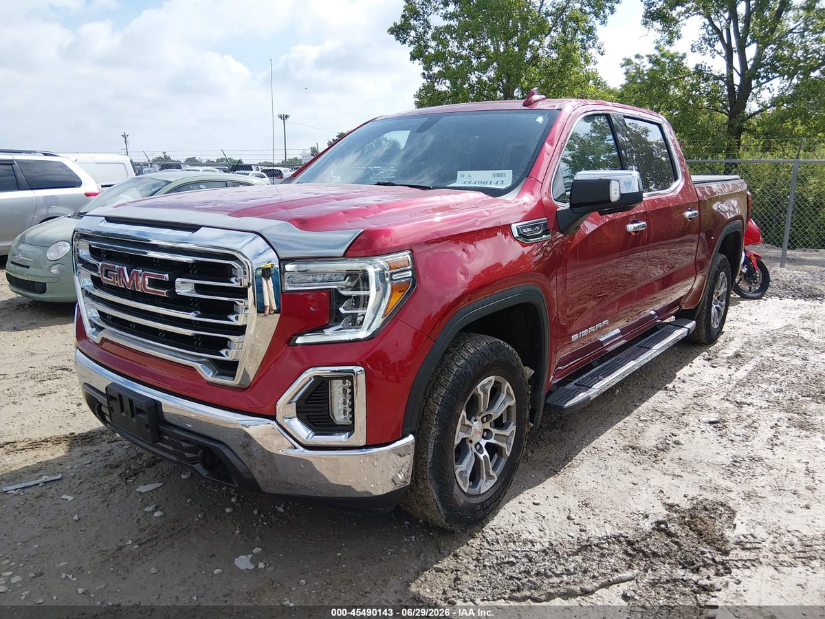 2021 GMC SIERRA 1500 4WD SHORT BOX SLT — снимка 2