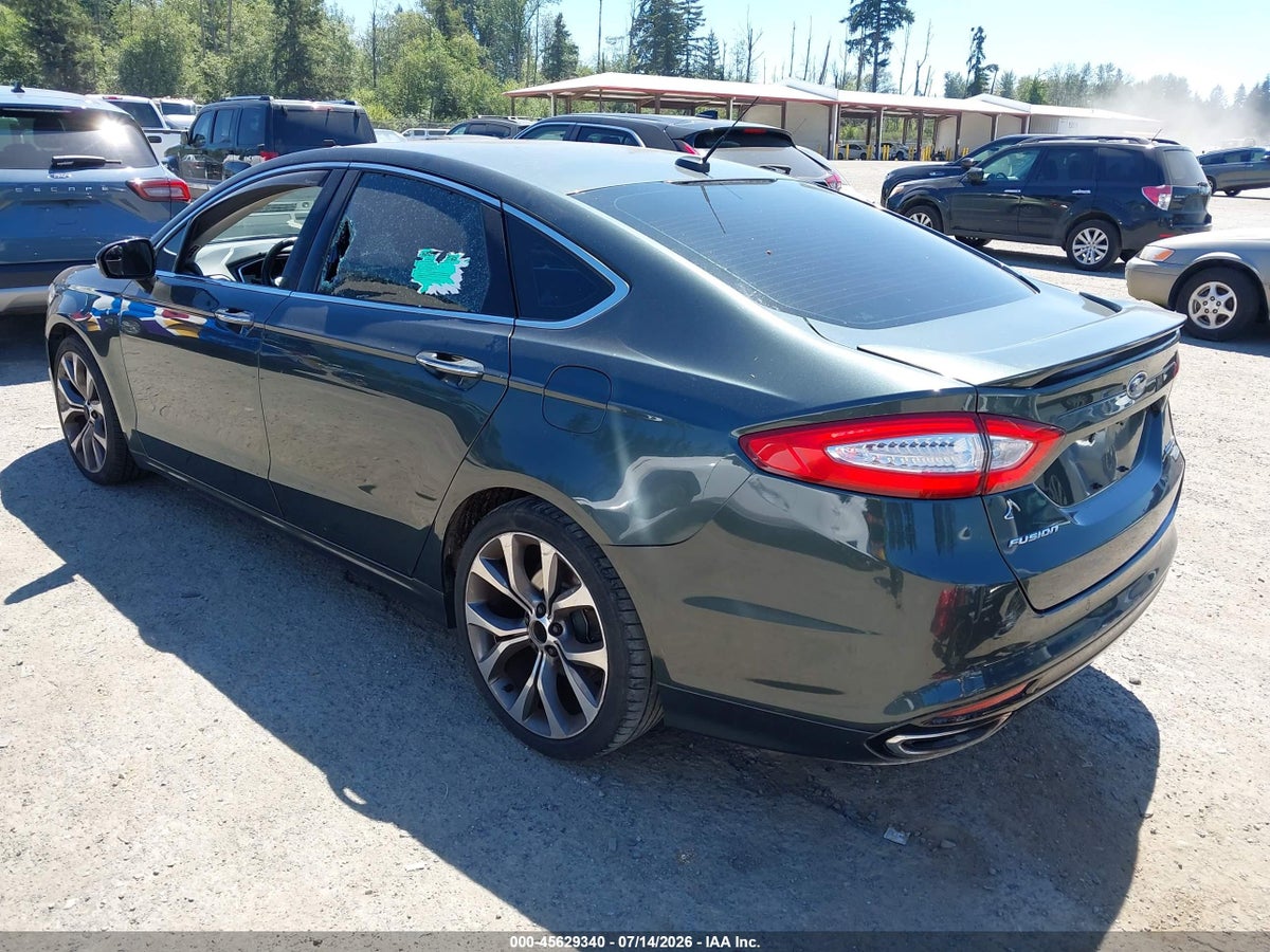 2015 FORD FUSION TITANIUM — снимка 3