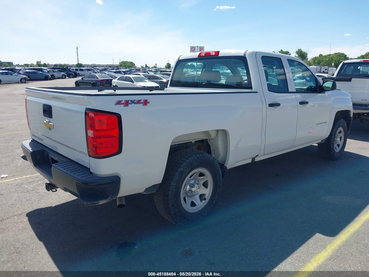 2017 CHEVROLET SILVERADO 1500 WT — снимка 4