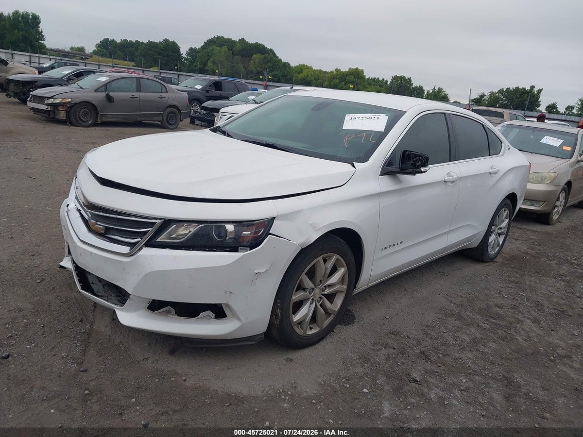 2017 CHEVROLET IMPALA 1LT — снимка 2