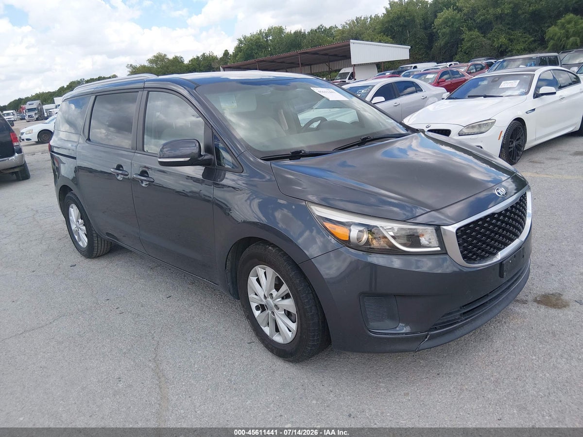 2016 KIA SEDONA LX