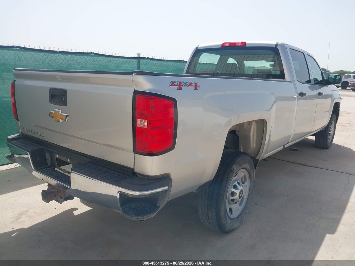 2017 CHEVROLET SILVERADO 2500HD WORK TRUCK — снимка 4