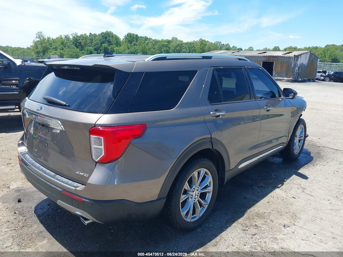 2021 FORD EXPLORER LIMITED — снимка 4