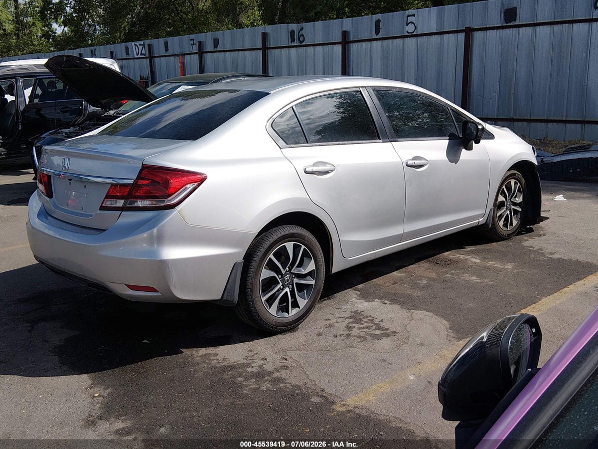 2015 HONDA CIVIC EX — снимка 4