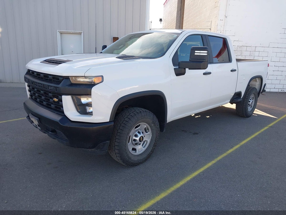 2021 CHEVROLET SILVERADO 2500HD 4WD STANDARD BED WT — снимка 2