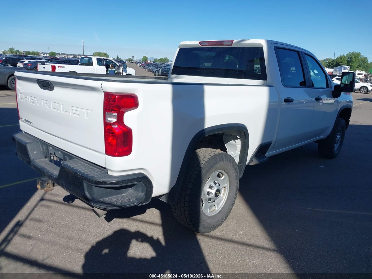 2021 CHEVROLET SILVERADO 2500HD 4WD STANDARD BED WT — снимка 4