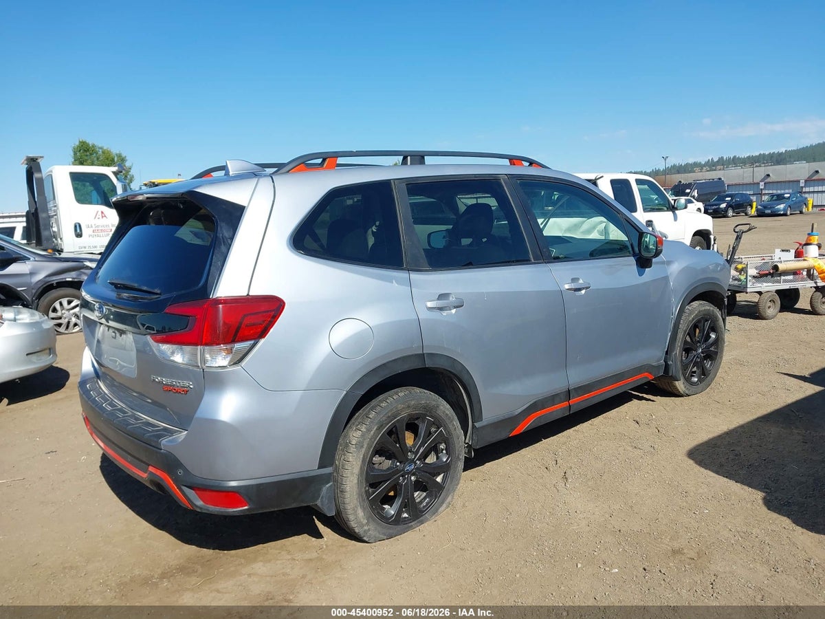 2019 SUBARU FORESTER SPORT — снимка 4
