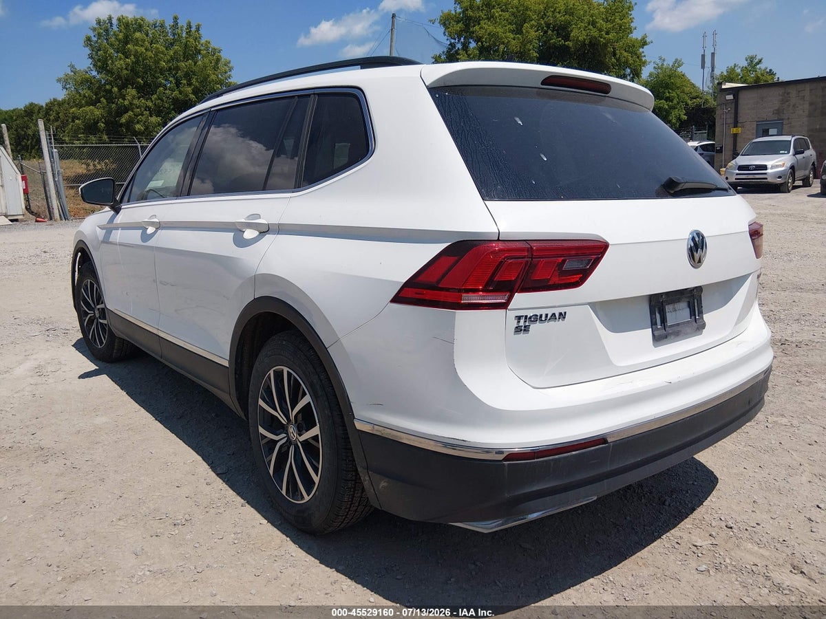 2020 VOLKSWAGEN TIGUAN 2.0T SE/2.0T SE R-LINE BLACK/2.0T SEL — снимка 3