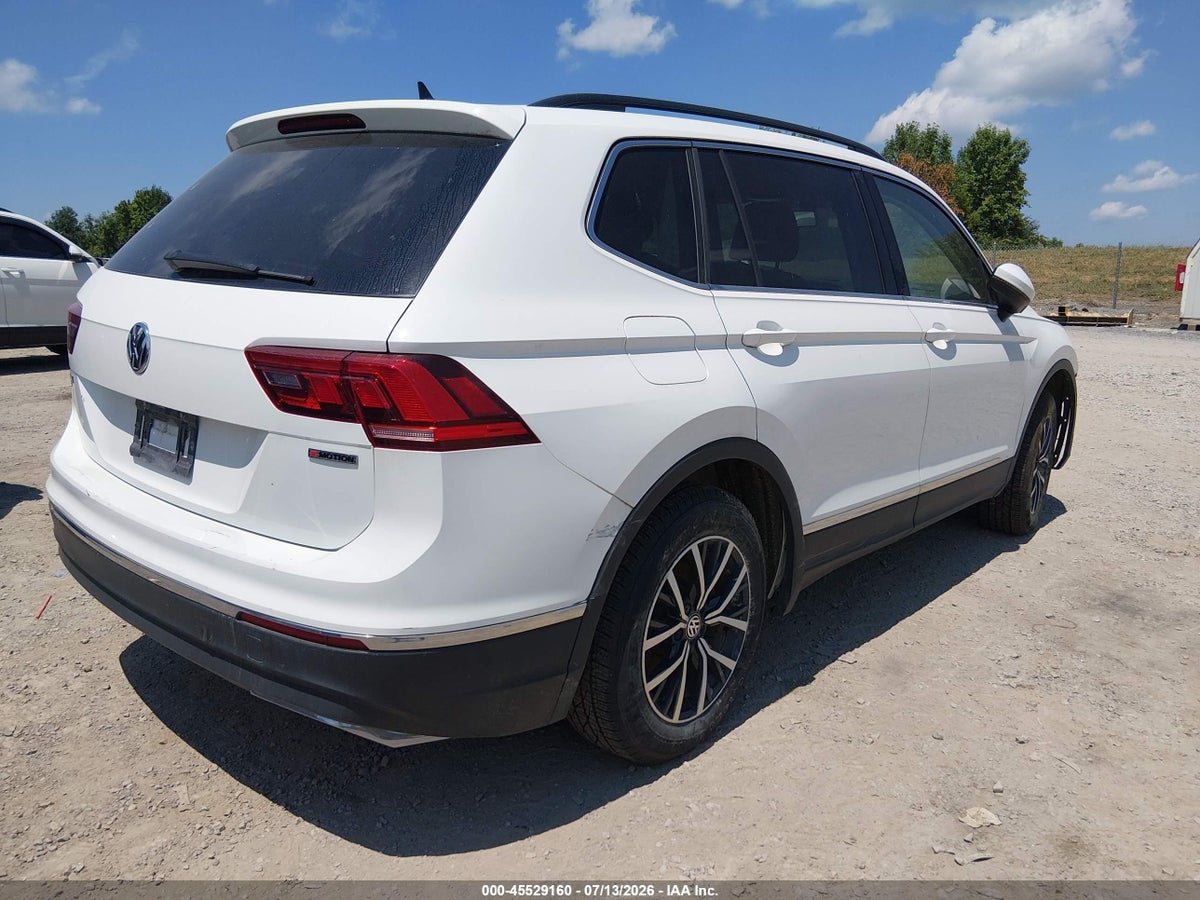 2020 VOLKSWAGEN TIGUAN 2.0T SE/2.0T SE R-LINE BLACK/2.0T SEL — снимка 4