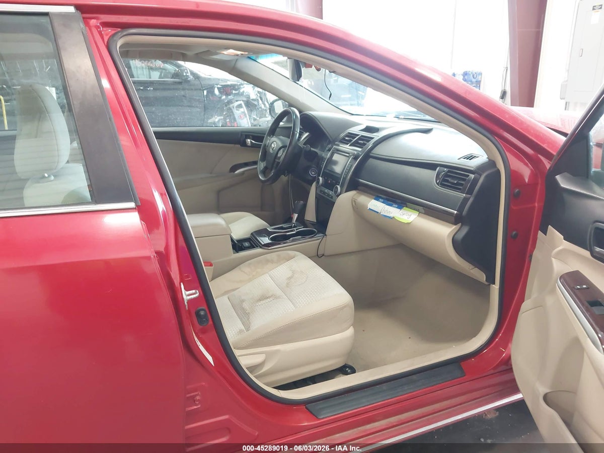 2012 TOYOTA CAMRY XLE — снимка 5