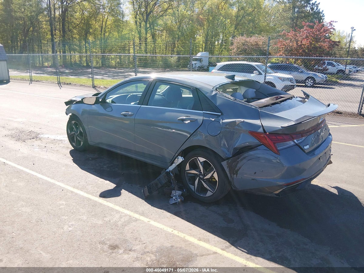 2021 HYUNDAI ELANTRA LIMITED — снимка 3