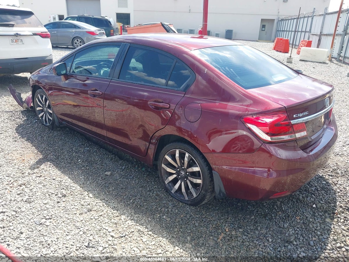 2015 HONDA CIVIC EX-L — снимка 3