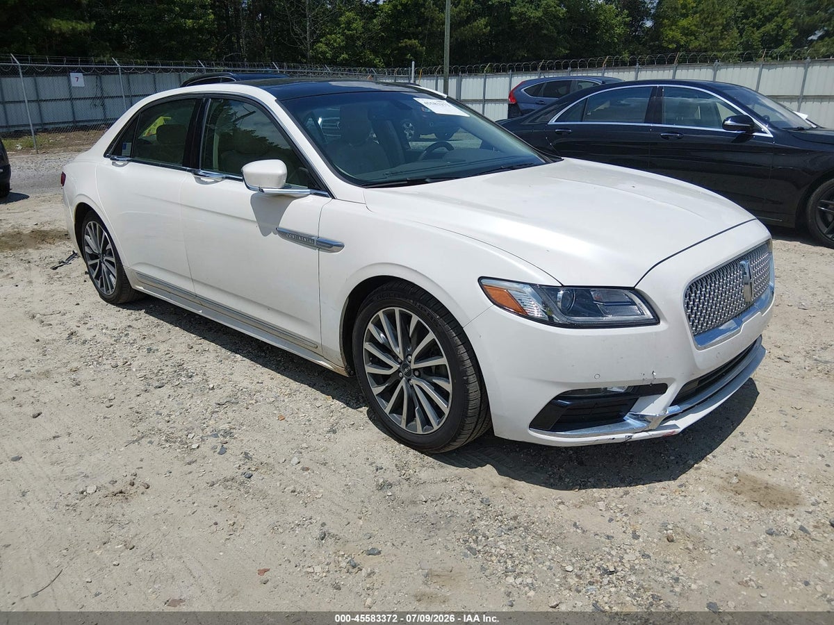 2018 LINCOLN CONTINENTAL SELECT