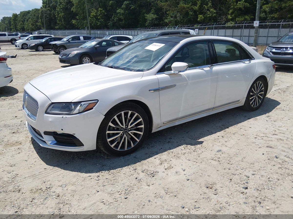 2018 LINCOLN CONTINENTAL SELECT — снимка 2
