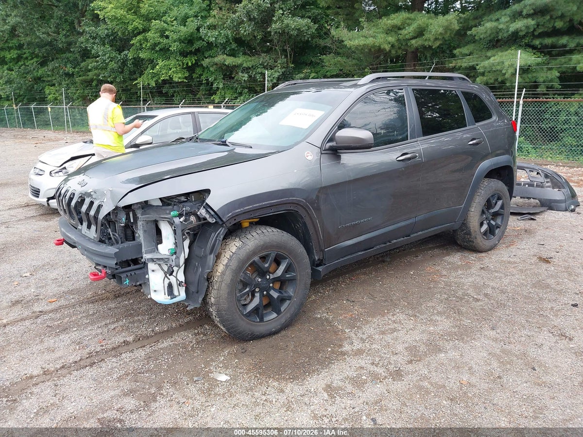 2015 JEEP CHEROKEE TRAILHAWK — снимка 2