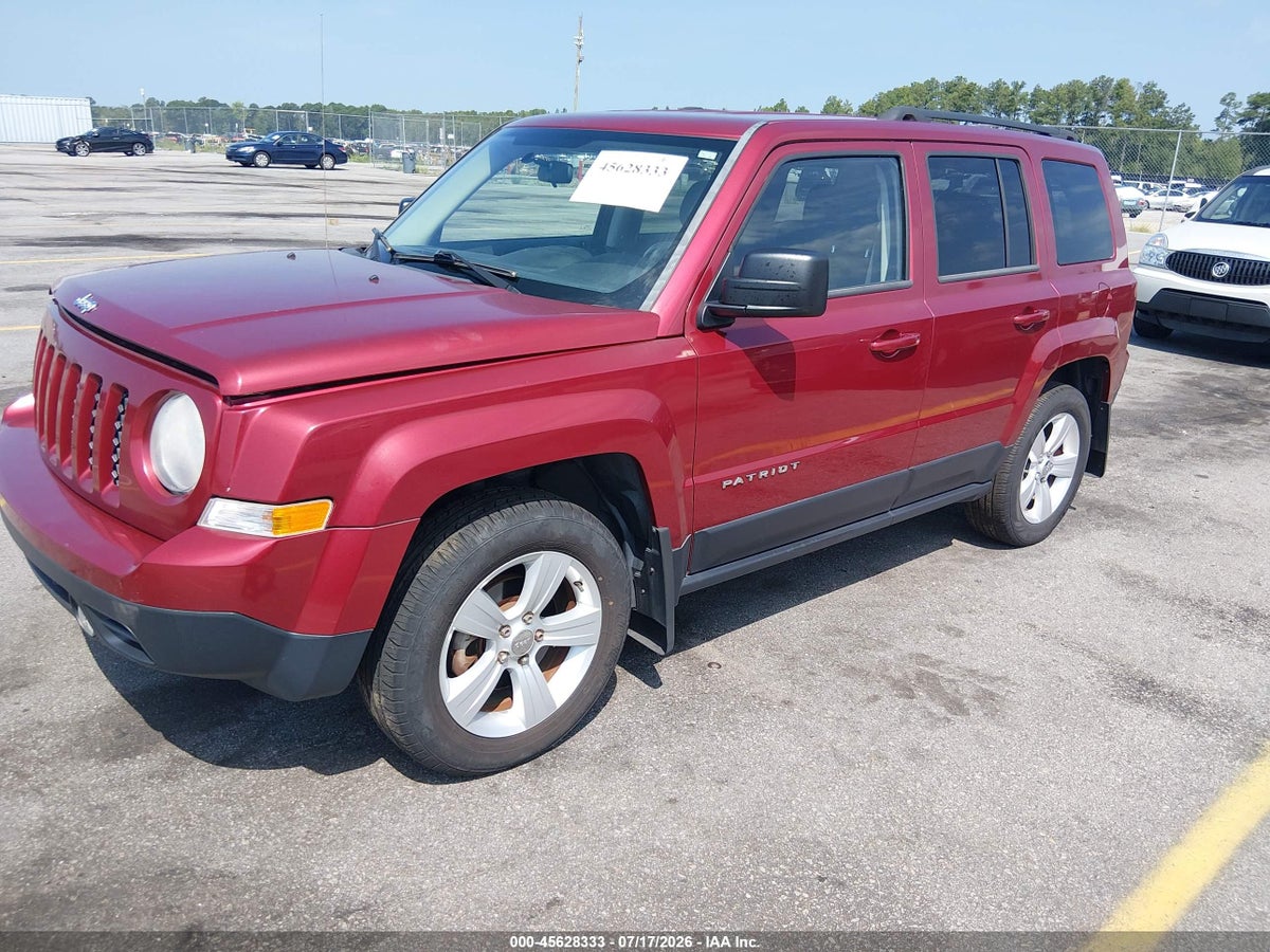 2014 JEEP PATRIOT LATITUDE — снимка 2
