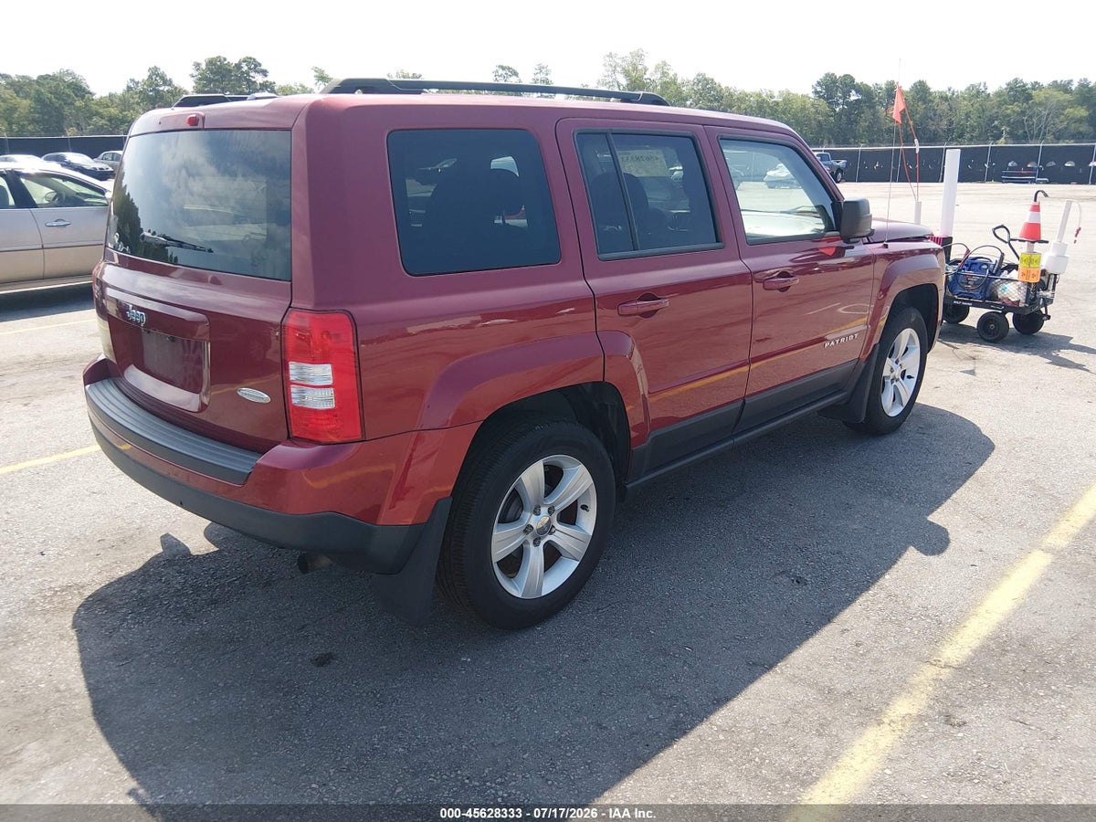 2014 JEEP PATRIOT LATITUDE — снимка 4