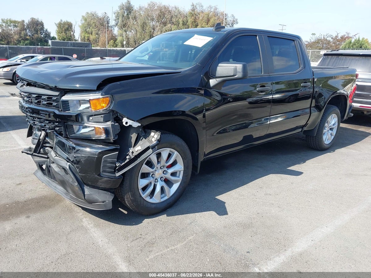 2021 CHEVROLET SILVERADO 1500 2WD SHORT BED CUSTOM — снимка 2