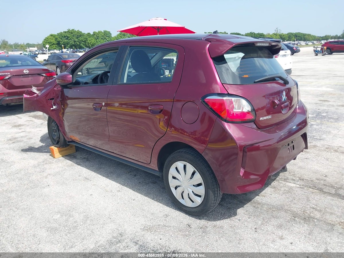 2024 MITSUBISHI MIRAGE ES/LE — снимка 3