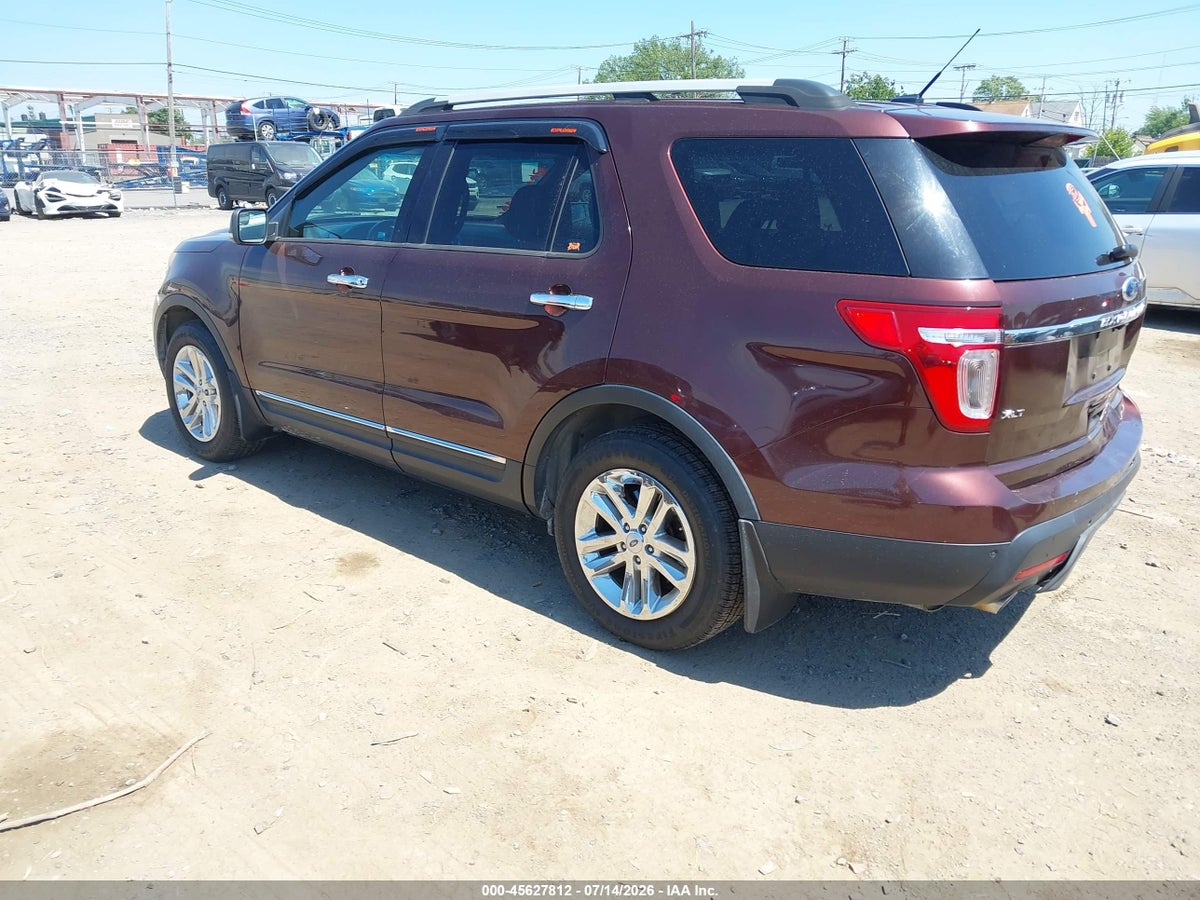2012 FORD EXPLORER XLT — снимка 3