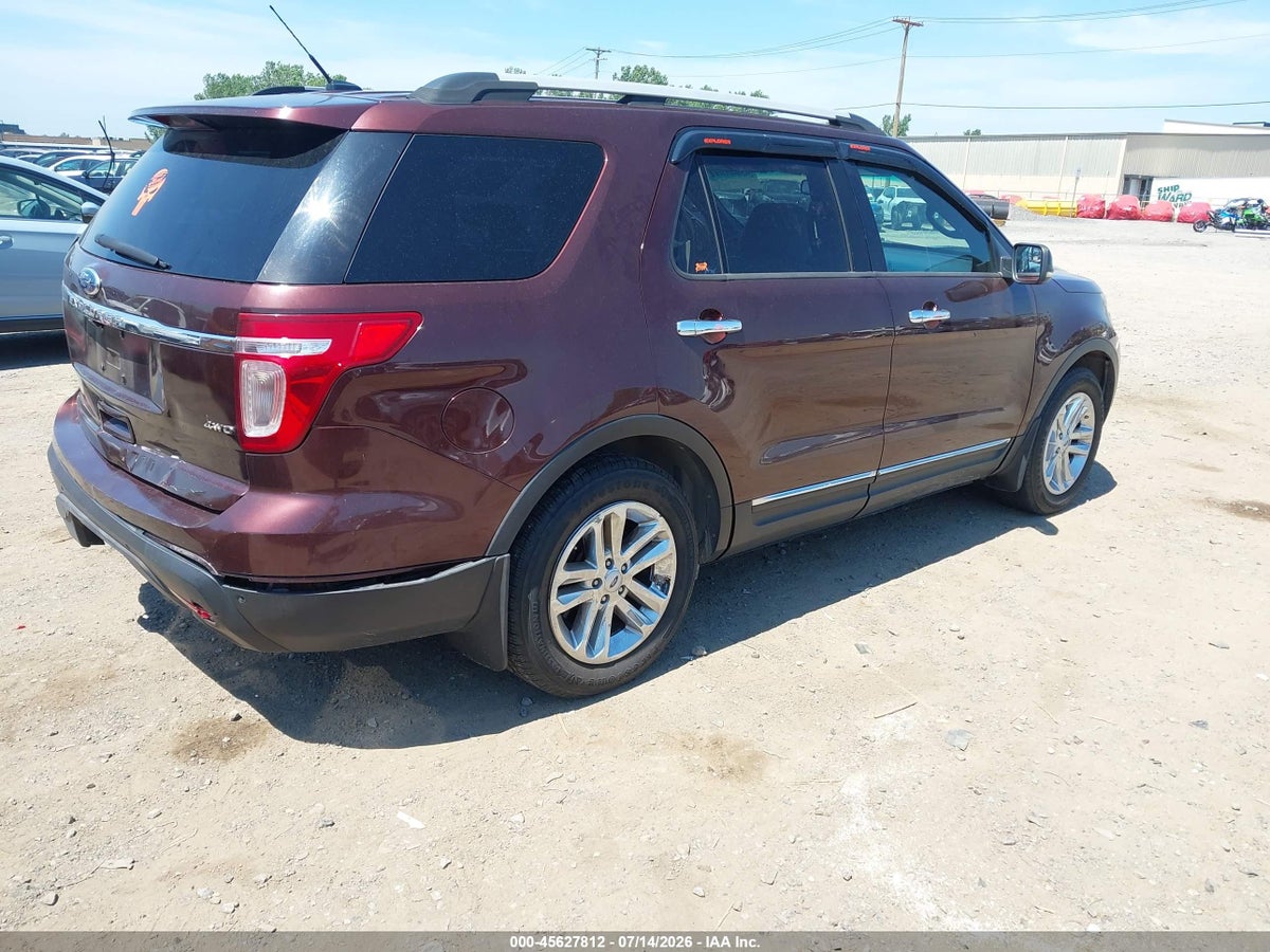 2012 FORD EXPLORER XLT — снимка 4