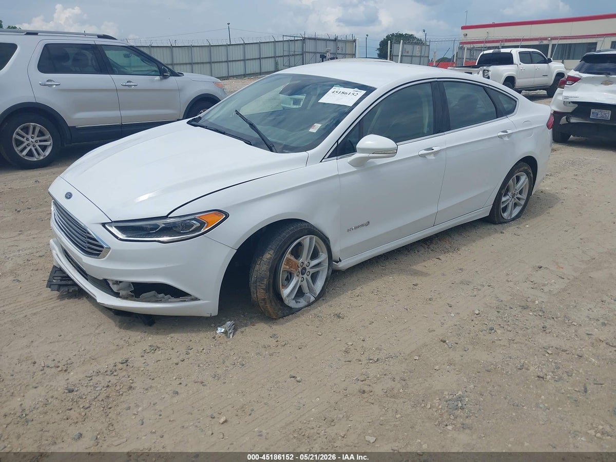 2018 FORD FUSION HYBRID SE — снимка 2