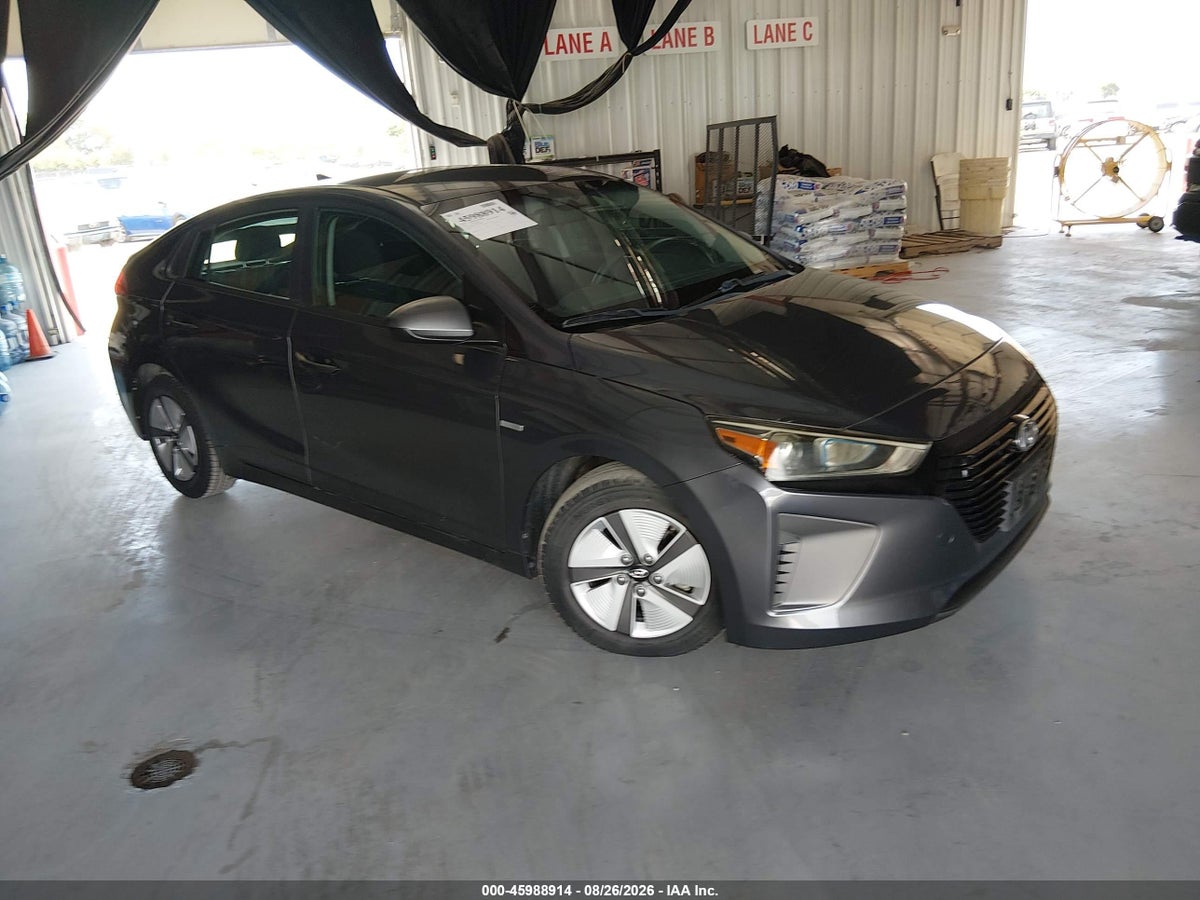 2019 HYUNDAI IONIQ HYBRID BLUE