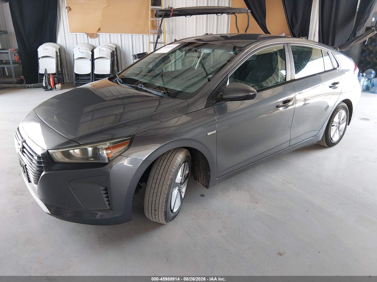 2019 HYUNDAI IONIQ HYBRID BLUE — снимка 2