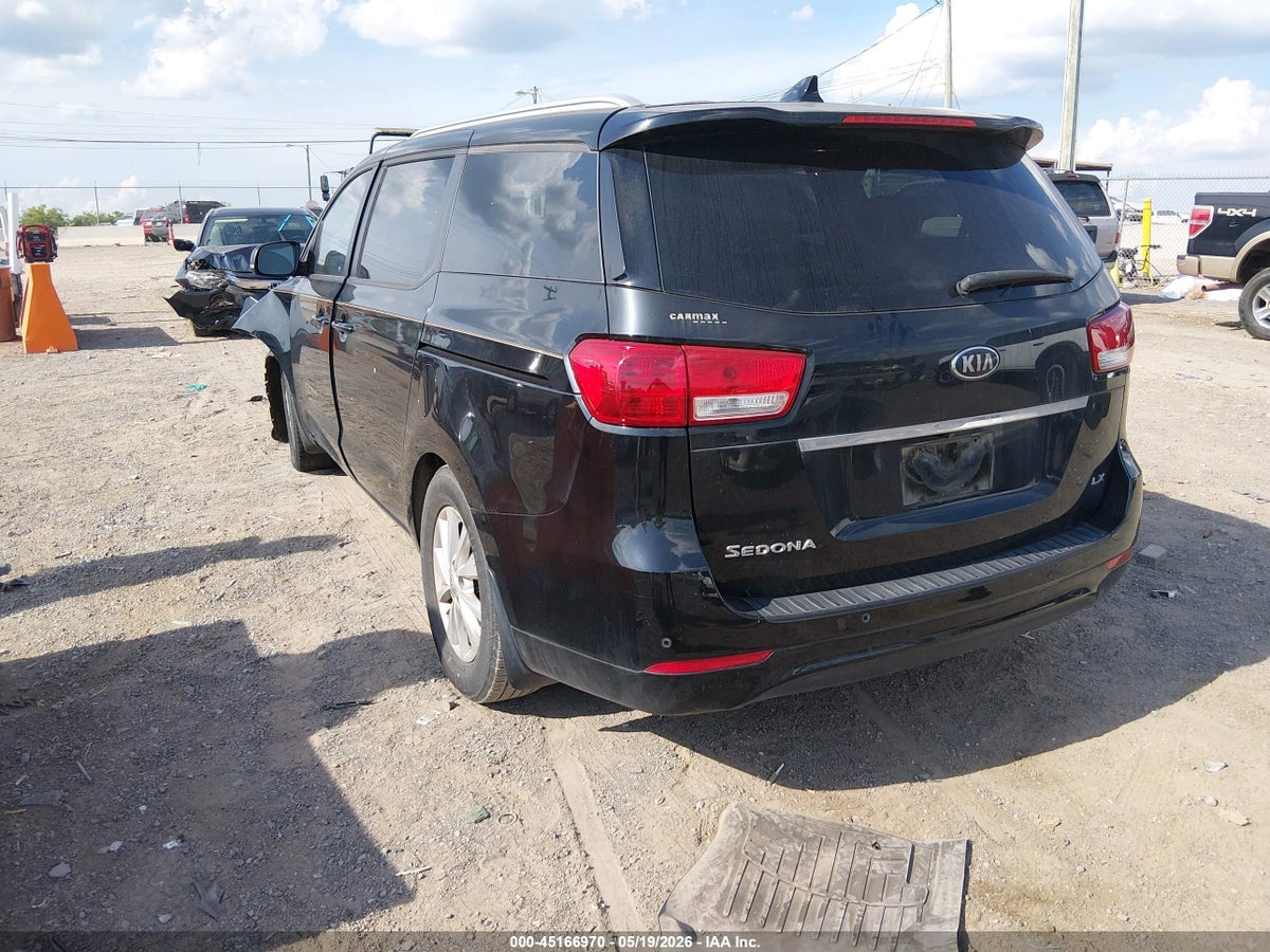 2018 KIA SEDONA LX — снимка 3