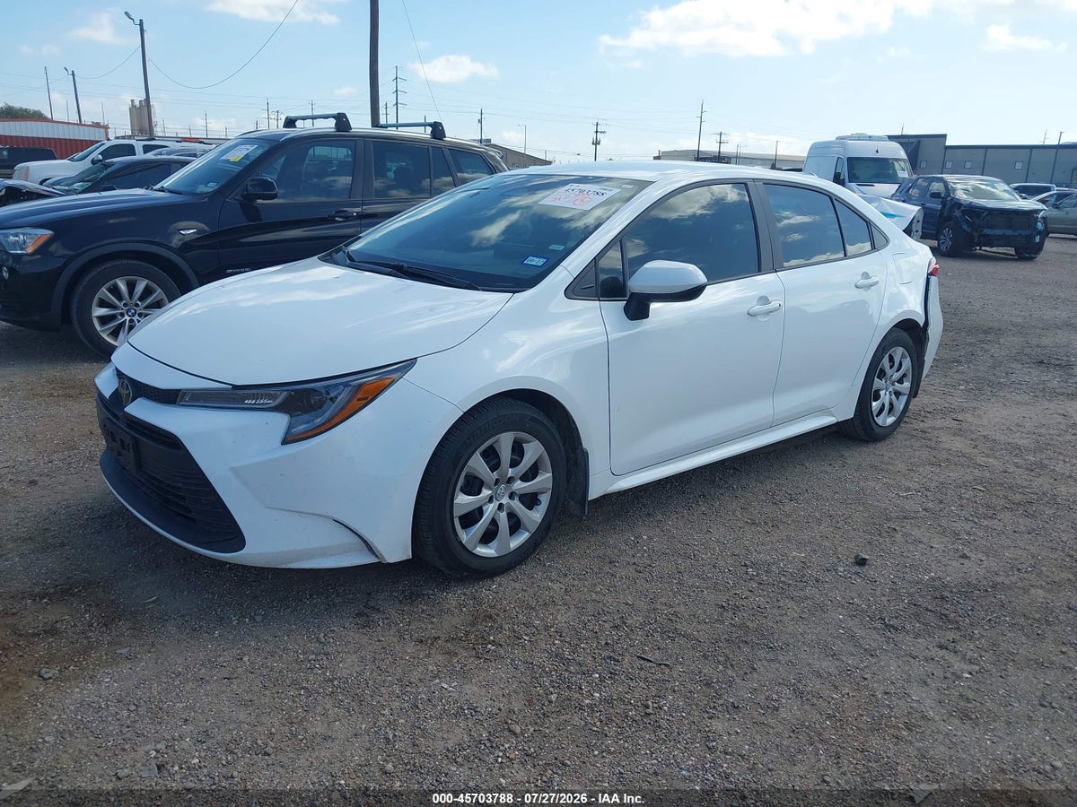 2025 TOYOTA COROLLA LE — снимка 2