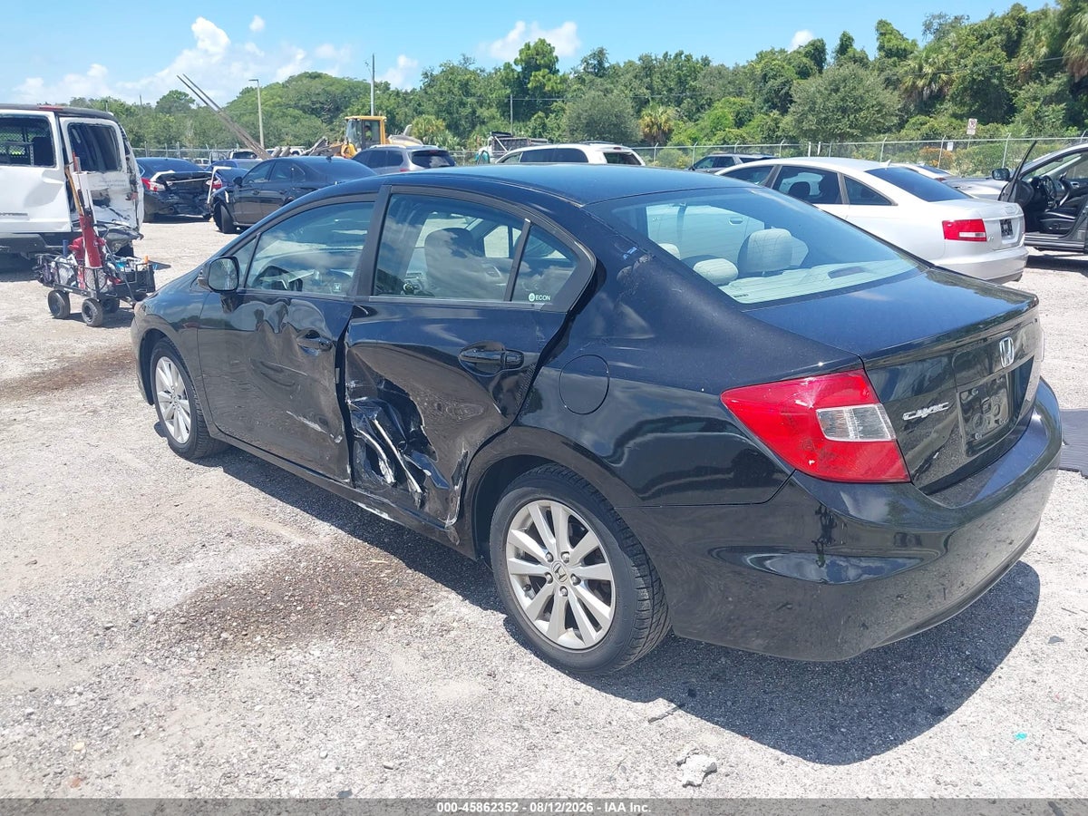 2012 HONDA CIVIC EX — снимка 3
