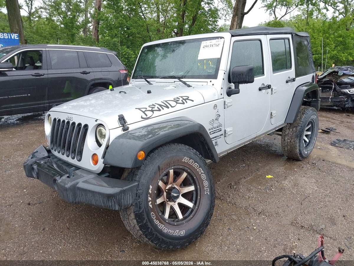 2010 JEEP WRANGLER UNLIMITED SPORT — снимка 2