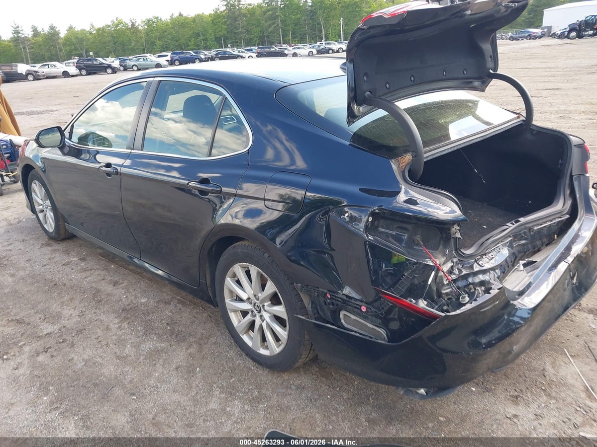 2018 TOYOTA CAMRY LE — снимка 3