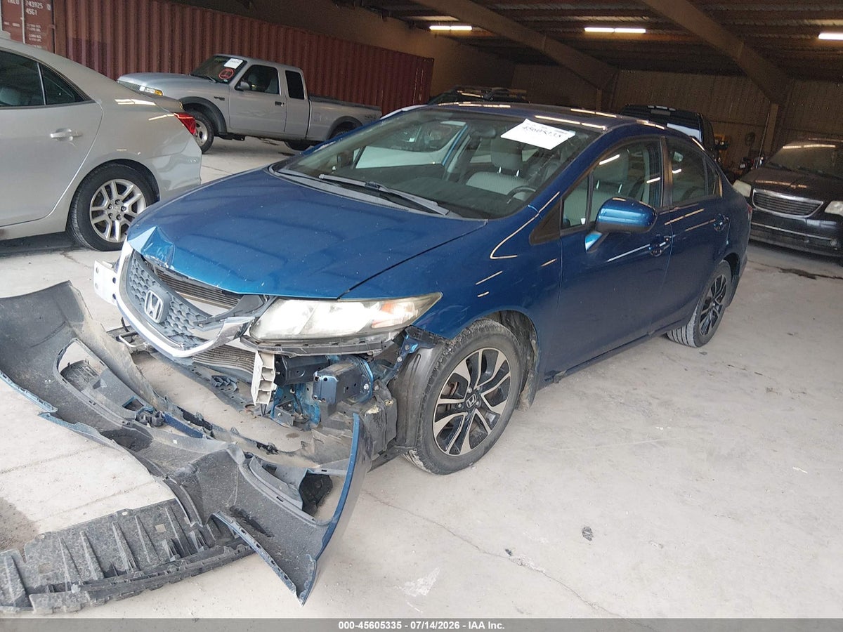 2015 HONDA CIVIC EX — снимка 2