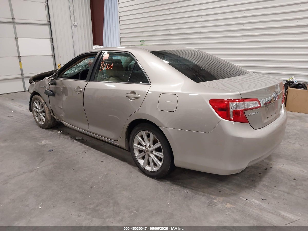 2013 TOYOTA CAMRY HYBRID XLE — снимка 3
