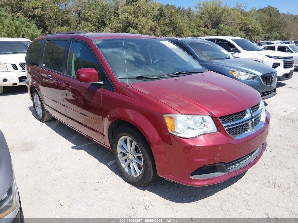 2016 DODGE GRAND CARAVAN SXT