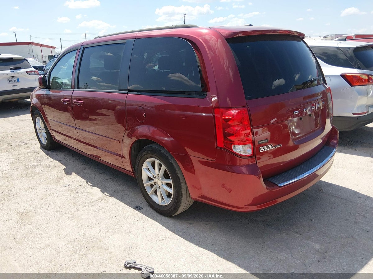 2016 DODGE GRAND CARAVAN SXT — снимка 3
