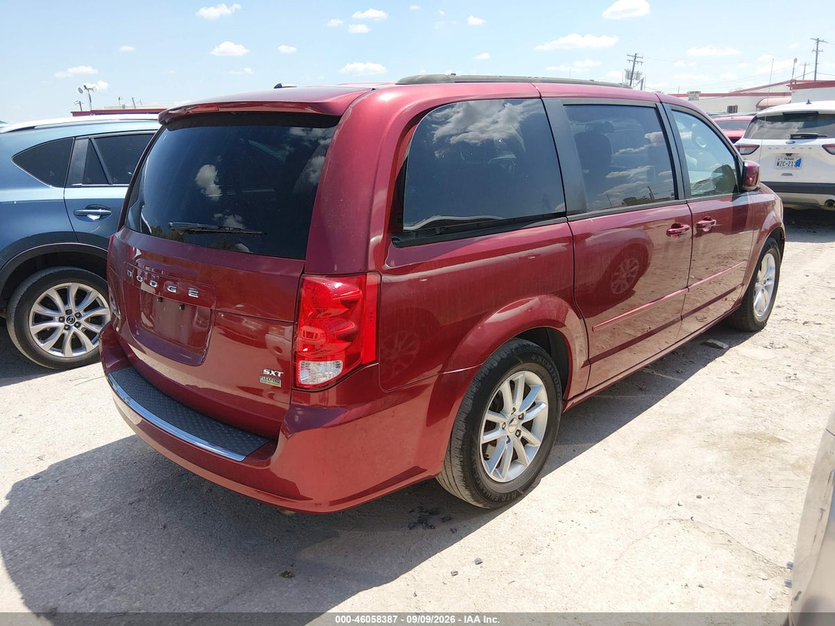 2016 DODGE GRAND CARAVAN SXT — снимка 4