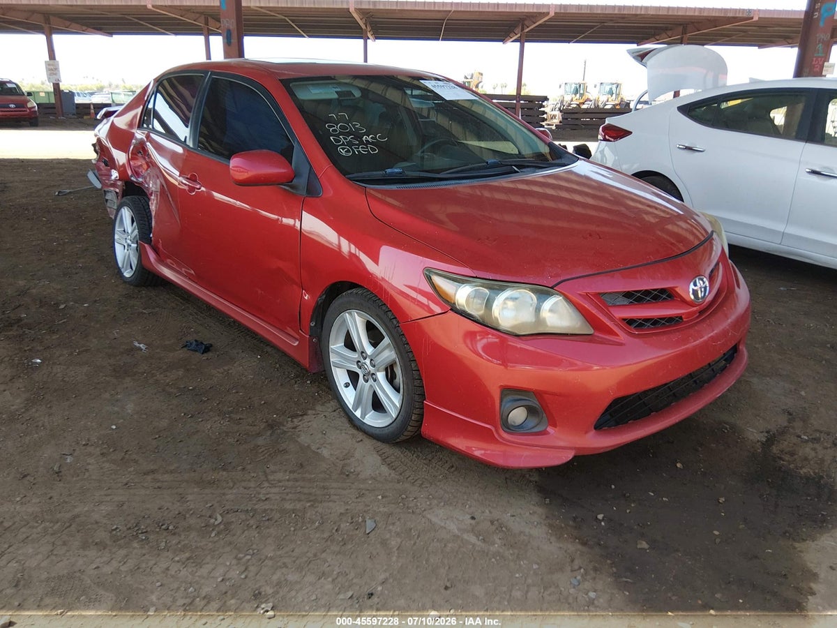 2013 TOYOTA COROLLA S