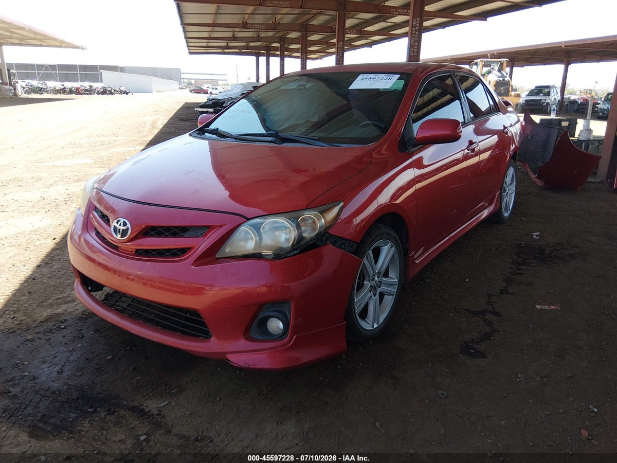 2013 TOYOTA COROLLA S — снимка 2